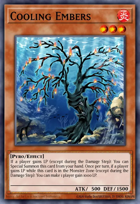 Cooling Embers trading card