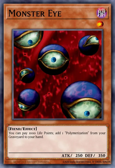 Monster Eye trading card