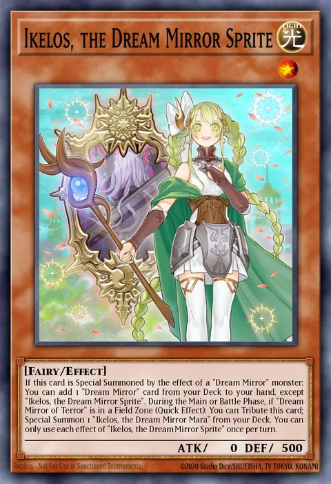 Ikelos, the Dream Mirror Sprite trading card