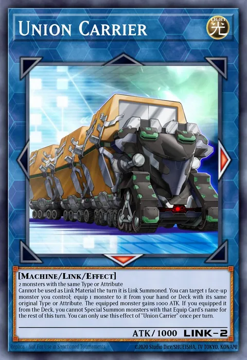 Union Carrier trading card