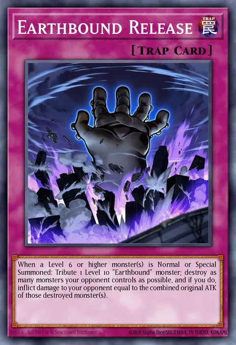 Earthbound Release trading card