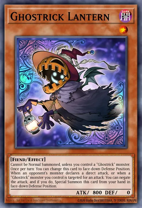 Ghostrick Lantern trading card
