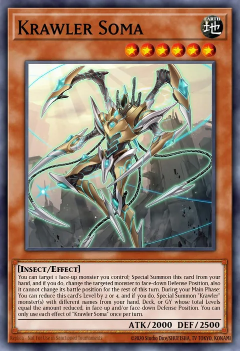 Krawler Soma trading card