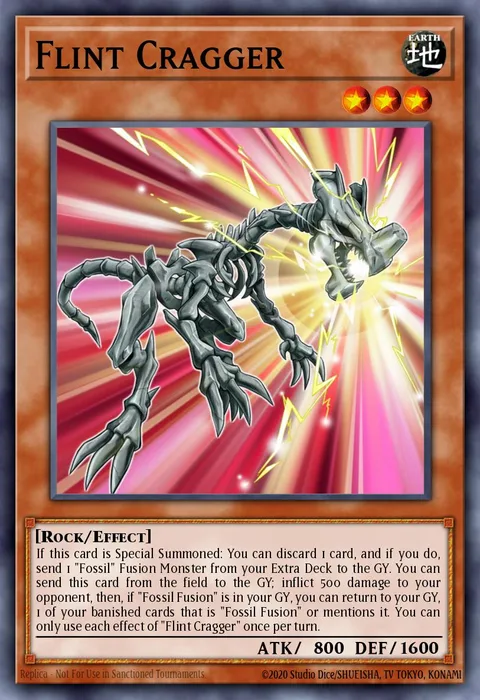 Flint Cragger trading card