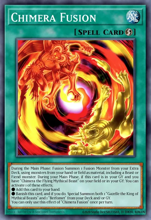 Chimera Fusion trading card