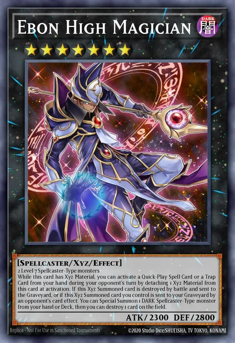 Ebon High Magician trading card