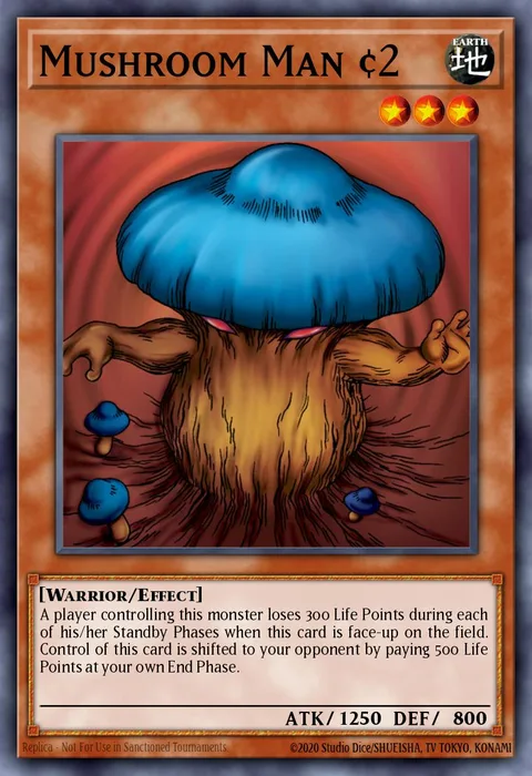 Mushroom Man #2 trading card