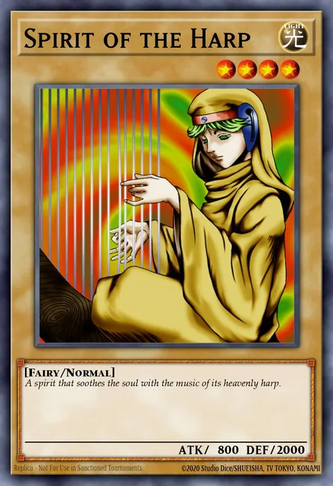 Spirit of the Harp trading card