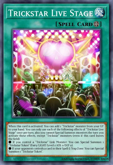 Trickstar Live Stage trading card