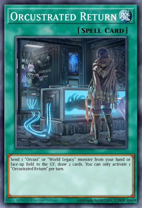 Orcustrated Return trading card