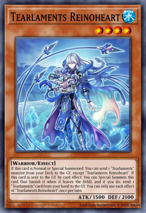 Tearlaments Reinoheart trading card