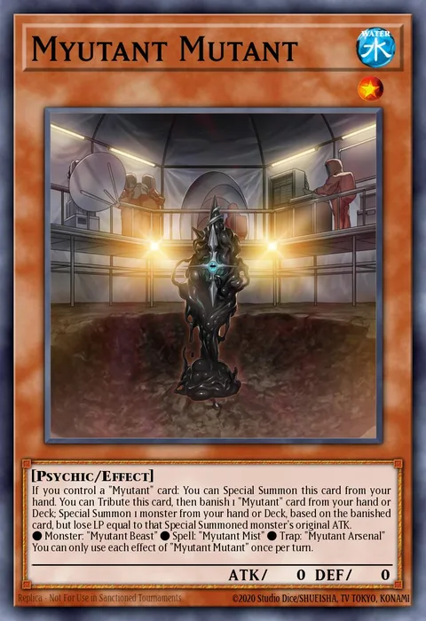 Myutant Mutant trading card