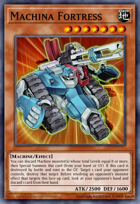 Machina Fortress trading card