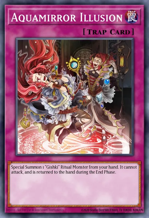 Aquamirror Illusion trading card