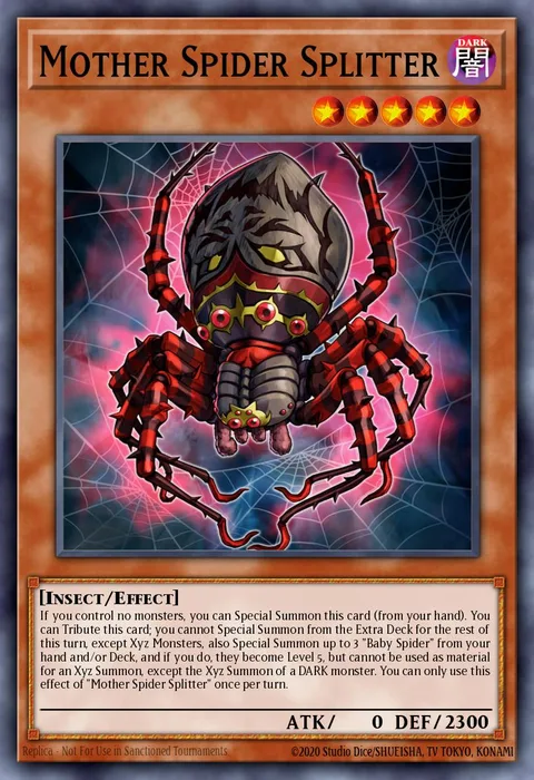 Mother Spider Splitter trading card