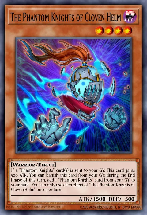The Phantom Knights of Cloven Helm trading card