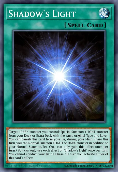 Shadow's Light trading card