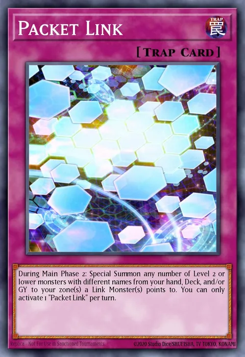 Packet Link trading card