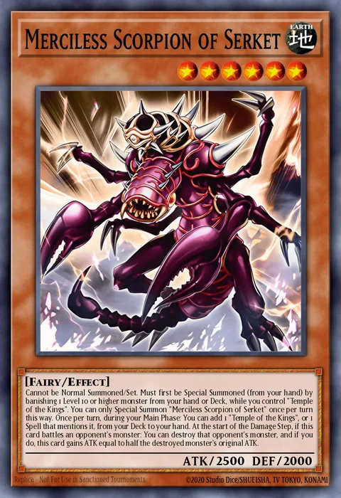 Merciless Scorpion of Serket trading card