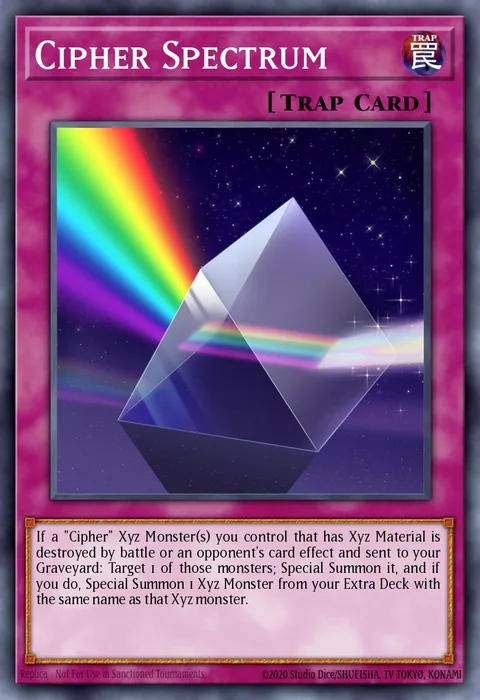 Cipher Spectrum trading card