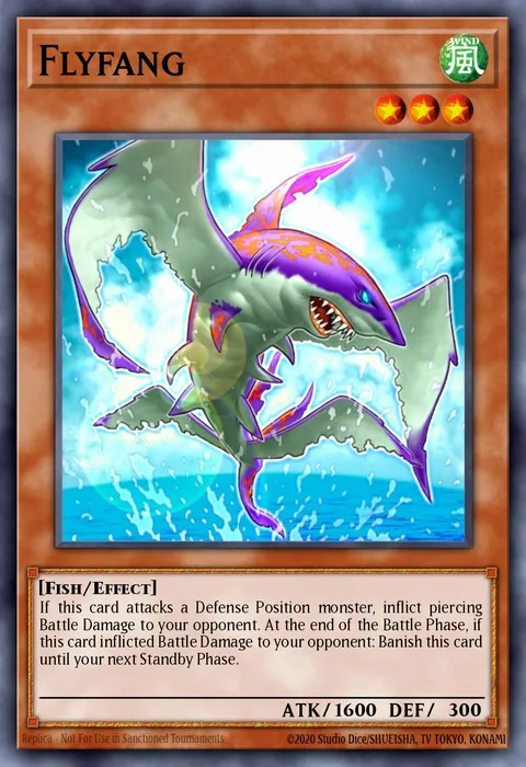 Flyfang trading card