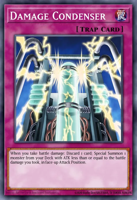 Damage Condenser trading card