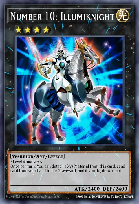 Number 10: Illumiknight trading card
