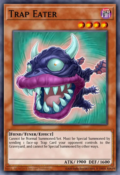 Trap Eater trading card