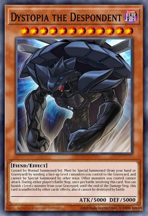 Dystopia the Despondent trading card