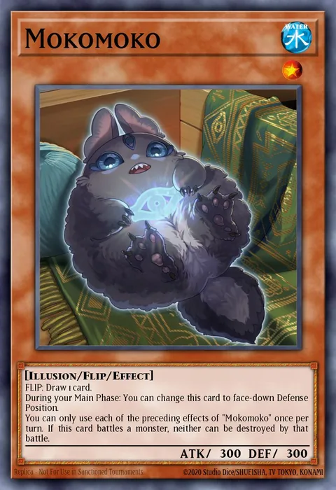 Mokomoko trading card