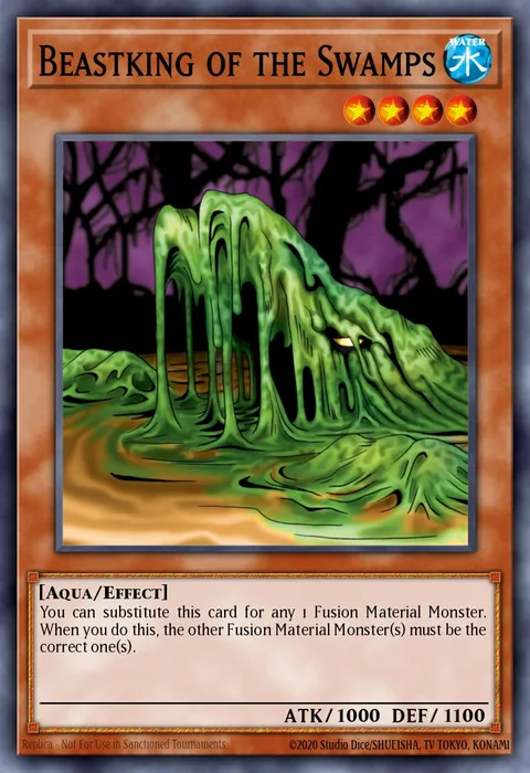 Beastking of the Swamps trading card