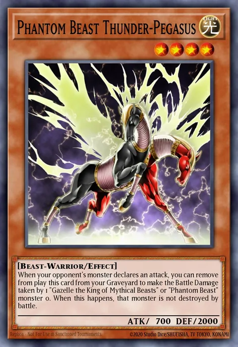 Phantom Beast Thunder-Pegasus trading card