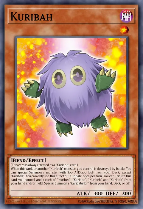 Kuribah trading card