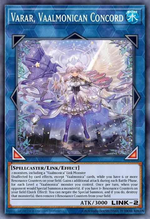 Varar, Vaalmonican Concord trading card