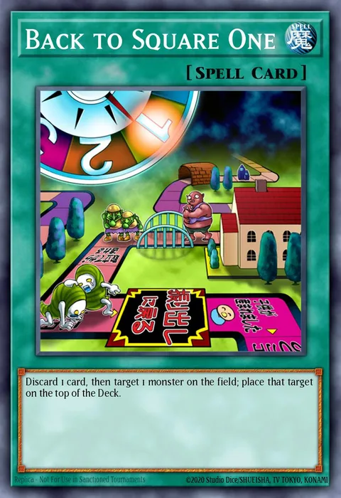 Back to Square One trading card