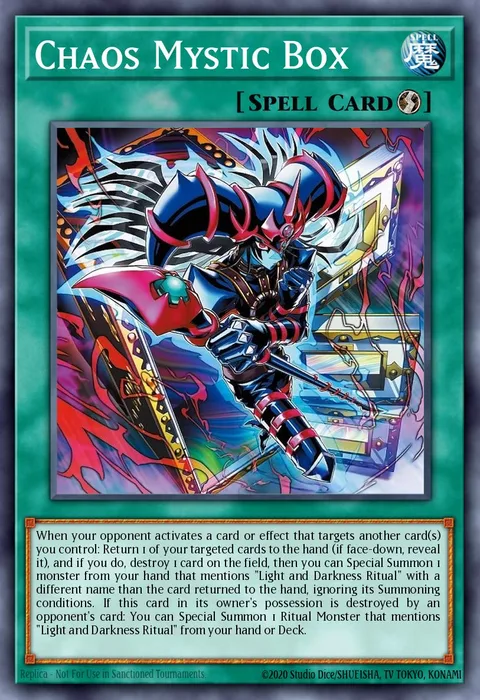 Chaos Mystic Box trading card