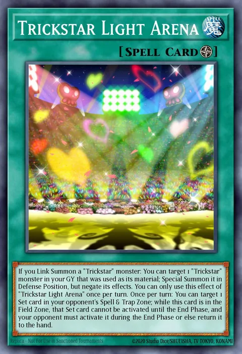 Trickstar Light Arena trading card