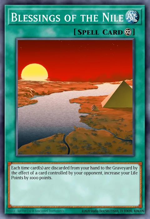 Blessings of the Nile trading card