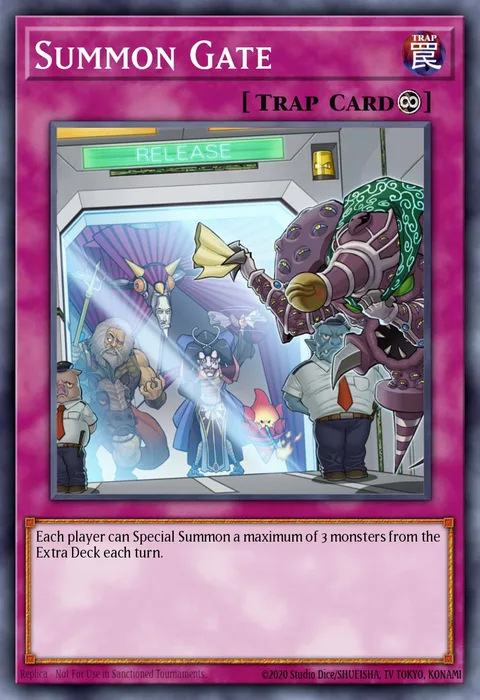 Summon Gate trading card
