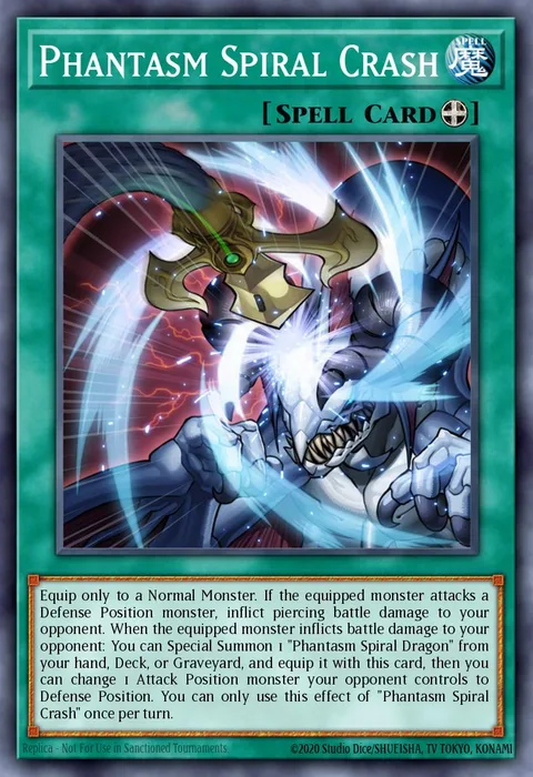 Phantasm Spiral Crash trading card