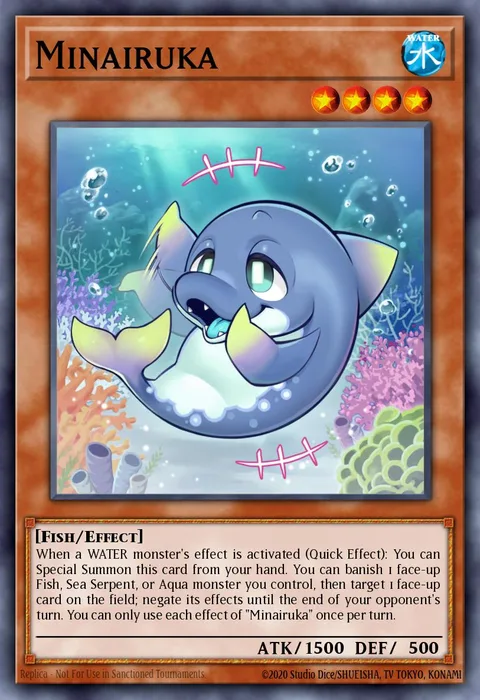 Minairuka trading card