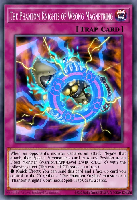 The Phantom Knights of Wrong Magnetring trading card