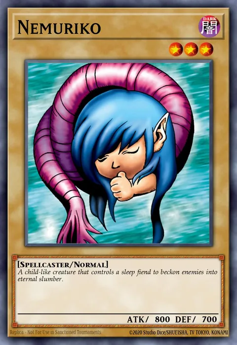 Nemuriko trading card