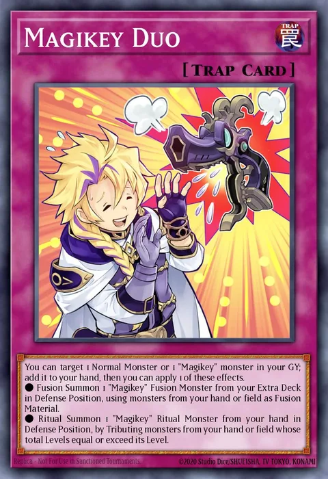 Magikey Duo trading card