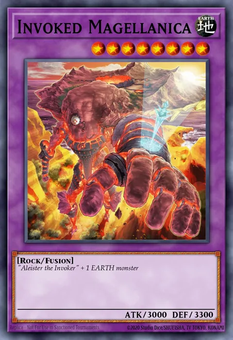 Invoked Magellanica trading card