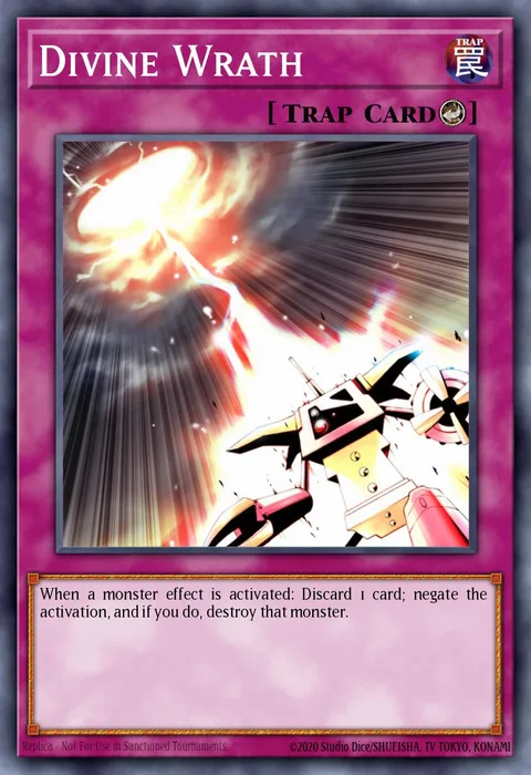 Divine Wrath trading card