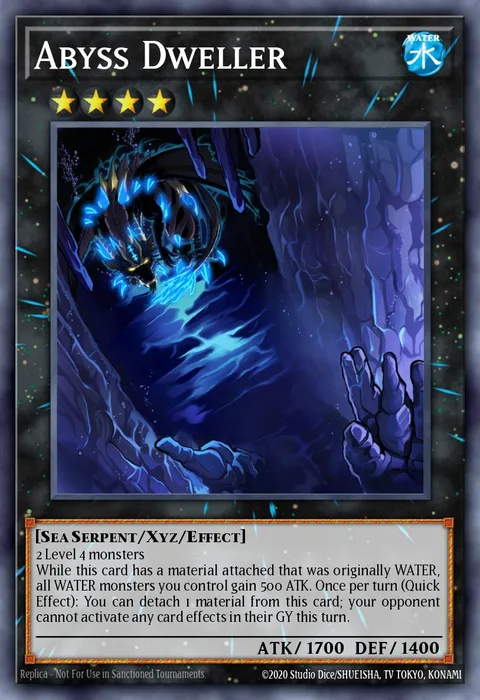 Abyss Dweller trading card