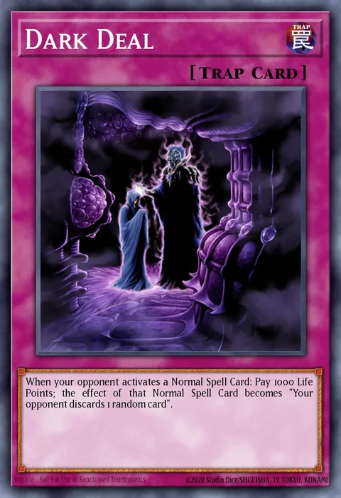 Dark Deal trading card