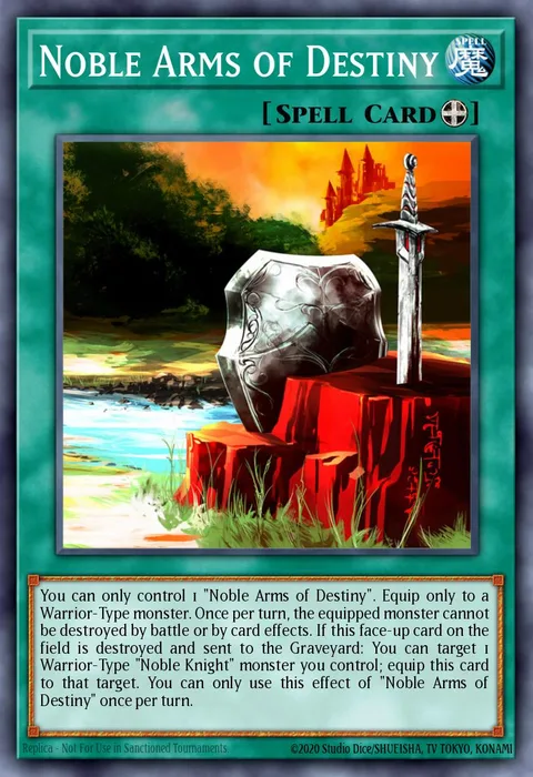 Noble Arms of Destiny trading card