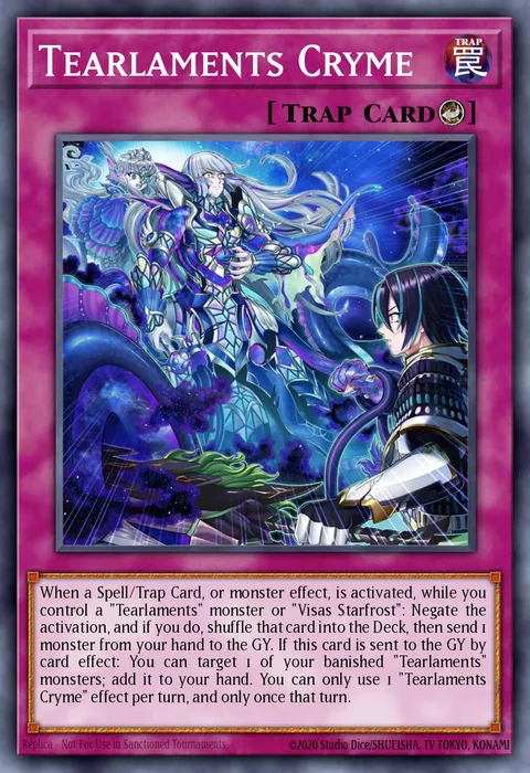 Tearlaments Cryme trading card